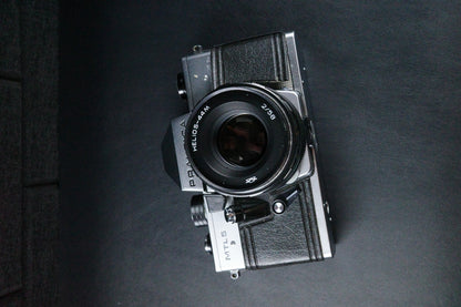 Vintage Praktica MTL 3 35mm SLR Camera + Helios 44-M f2 58mm Lens - Read Details