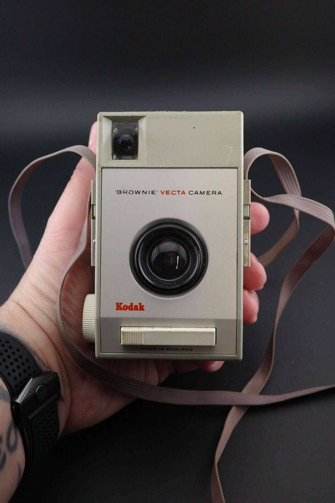 Kodak Brownie Vecta 127 Film Camera Vintage 1960s Tested & Working - Made in UK