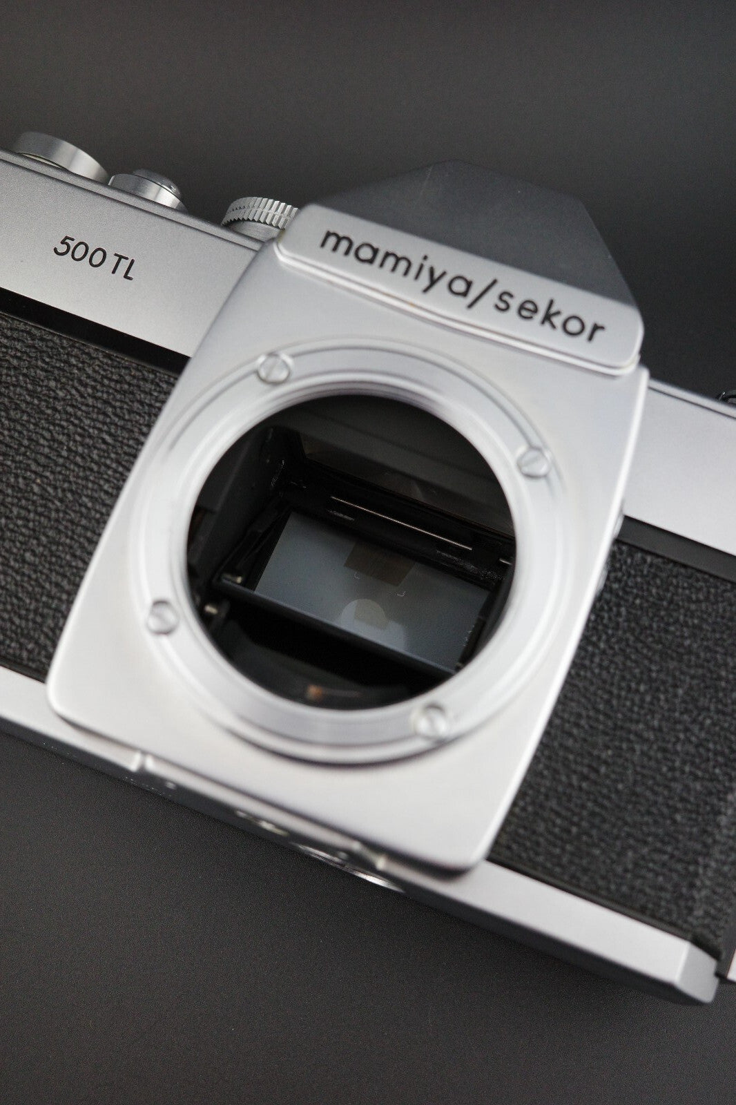 Mamiya/Sekor 500TL 35mm Film Camera +  50mm f/2 Lens Winds, Fires, Faulty Meter