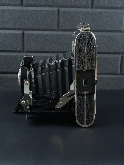 AGC Balda Pronto 1930's Folding Bellows Camera Meyer-Optik Görlitz Lens Working