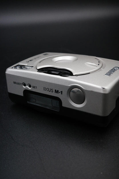 Canon IXUS M-1 Silver Vintage APS Film Compact Pocket Film Camera