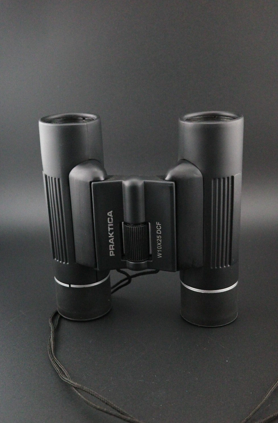 Praktica W10x25 DCF 10x25 Compact Binoculars With Case - Tested & Working