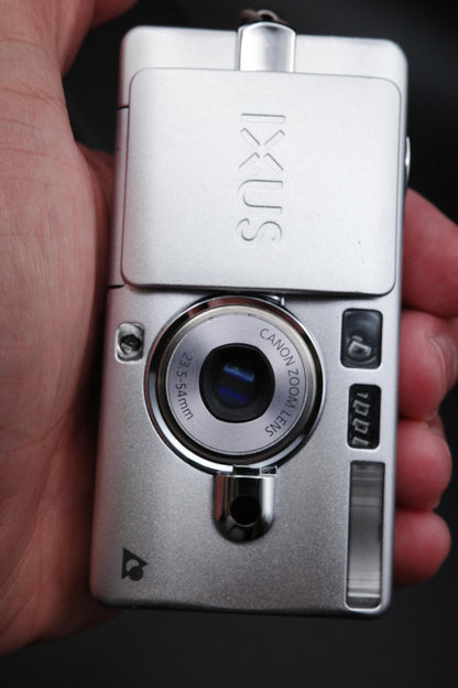 Canon IXUS III Compact APS Camera with Case - Tested & Fully Working