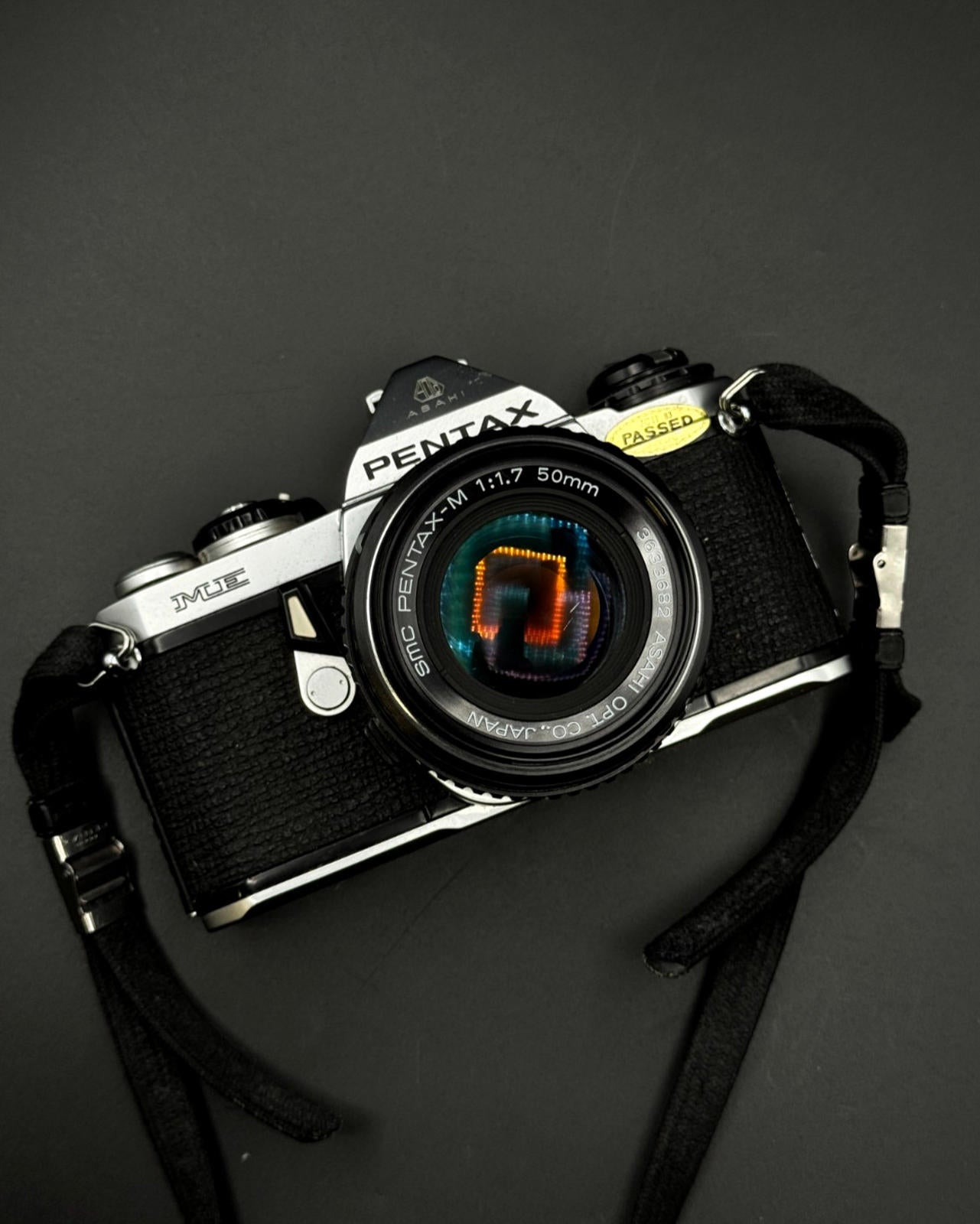 Vintage Pentax ME 35mm Film Camera + Pentax 50mm F1.7 Lens - Read Details (B160)