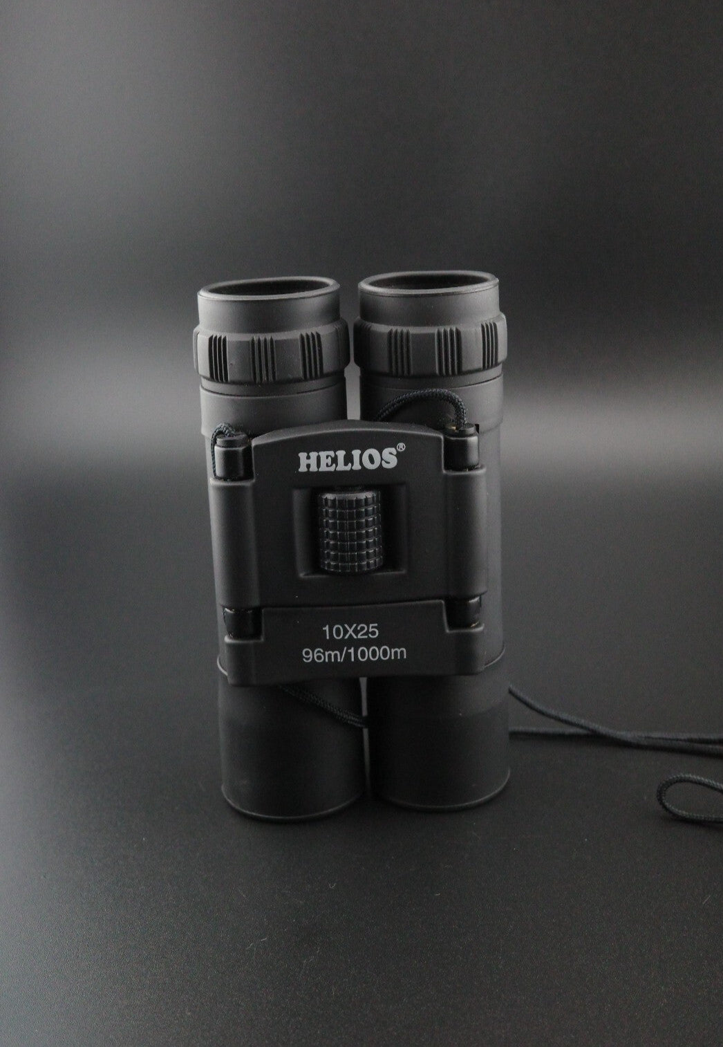 Helios 10 x 25 Compact Travel Binoculars and Case - 96M-1000M