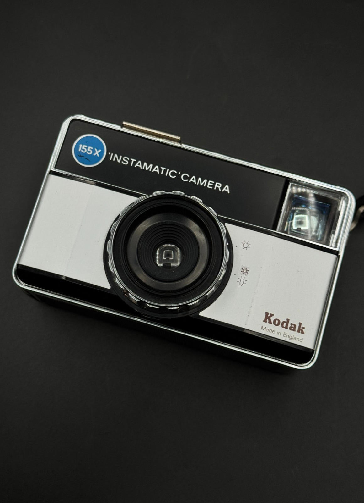 Vintage 1970's Kodak Instamatic 155X 126 Film Camera - Tested & Working (165)