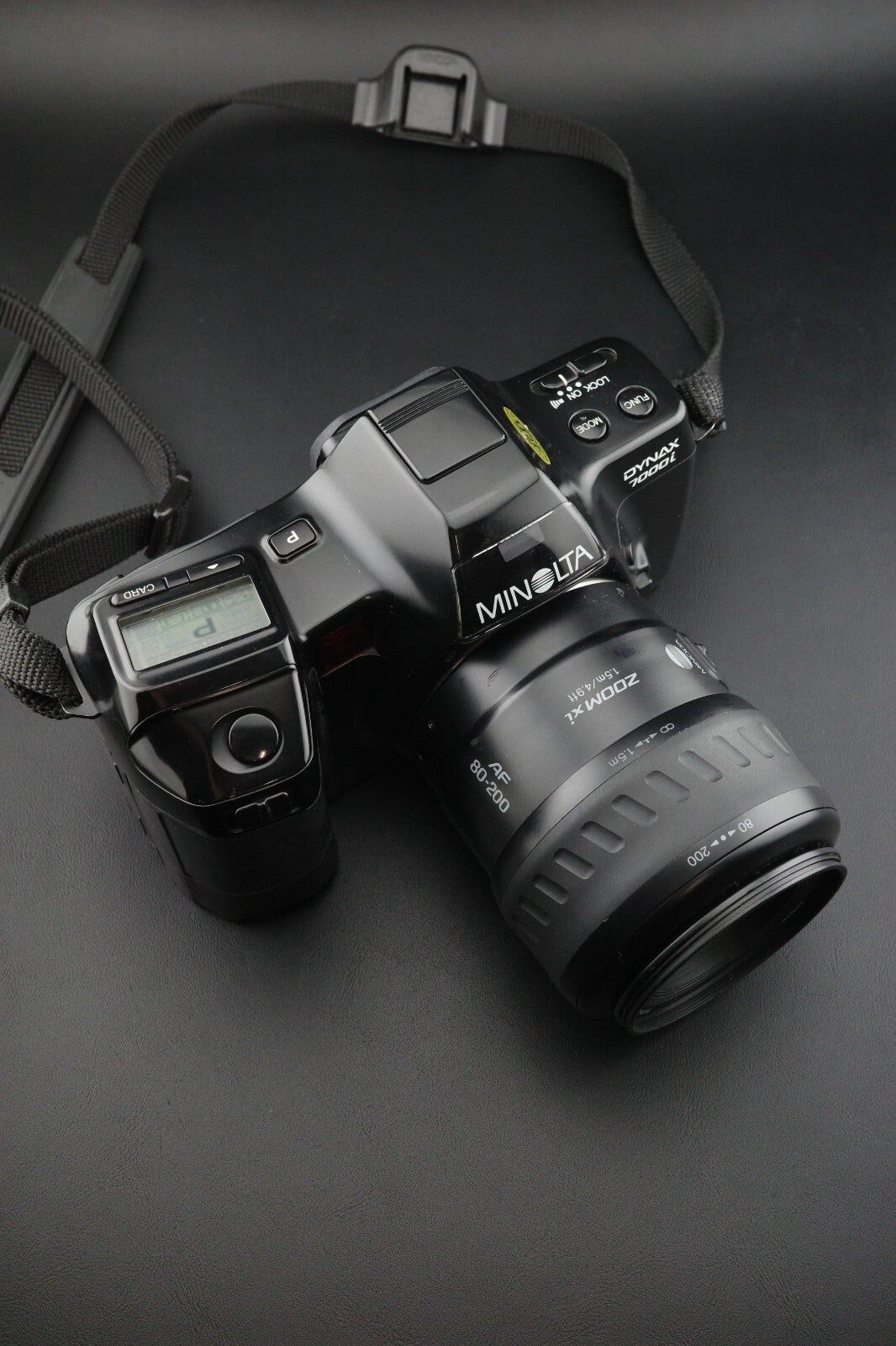 Minolta Dynax 7000i 35mm Film SLR Camera With 2 Lenses - Working - Read Details