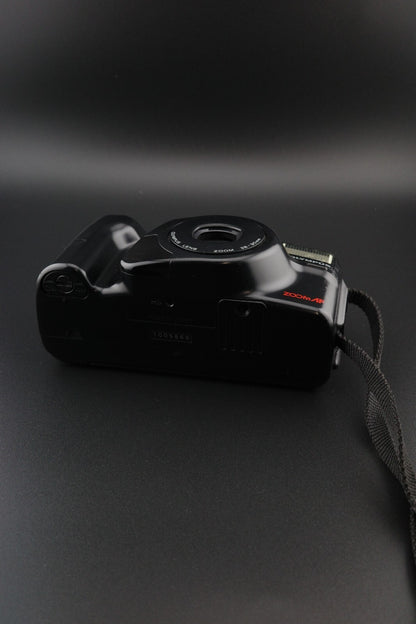 Olympus AZ-230 Superzoom 35mm Film Camera 38-90mm Autofocus - Tested & Working