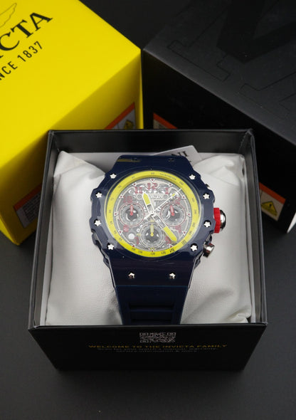 Invicta Racing Vaulthan 69661 Men’s Watch 44mm Dark Blue - Brand New & Boxed