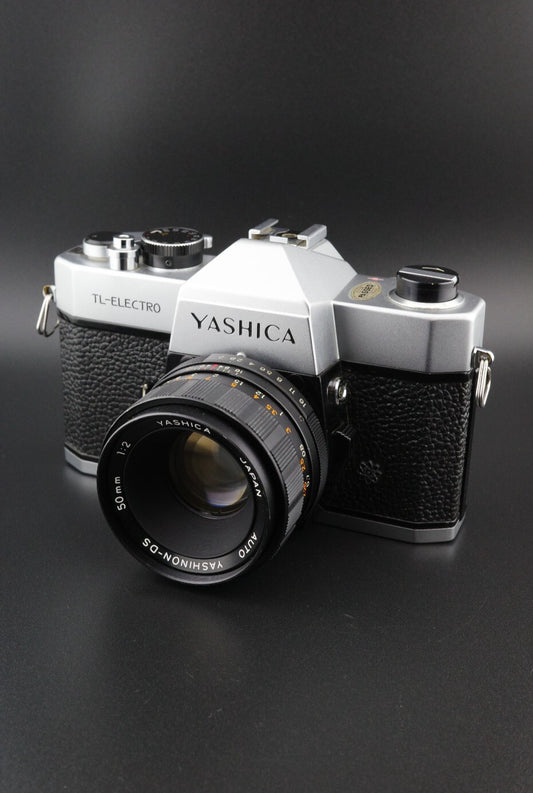 Yashica TL-Electro 35mm SLR + 50mm f/2 Lens - Winds & Fires - Read Details