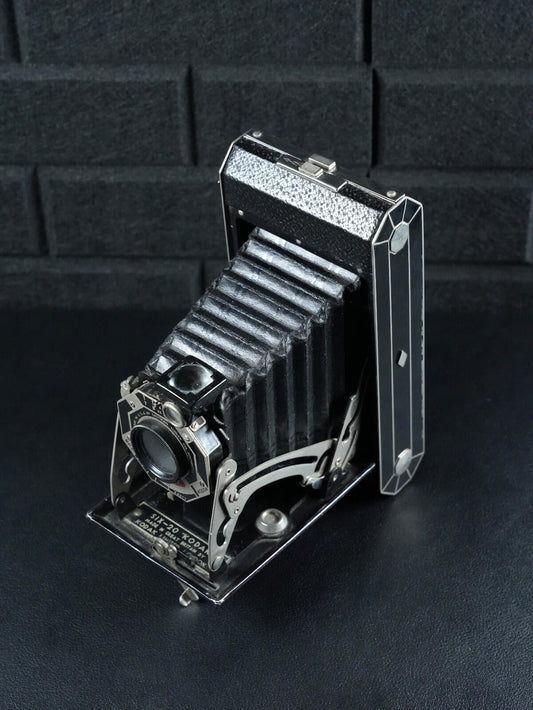 Kodak Folding Brownie Six-20 UK Model Vintage 1930's 620 Film Camera - Working