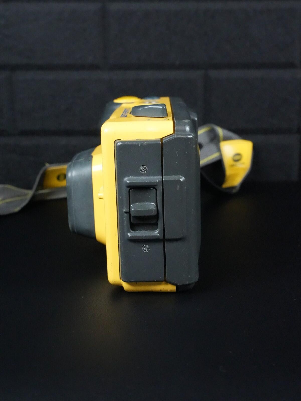 Minolta Weathermatic 35DL 1980'S Underwater 35mm Film Camera Yellow - Working
