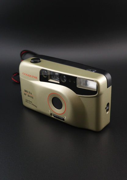 Goldline Delta AF DATE Vintage 1990's Compact 35mm Film Camera - Boxed & Working
