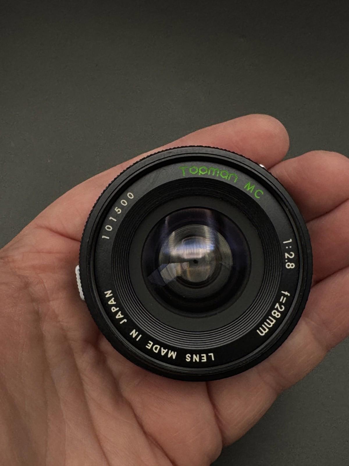 Topman MC 28mm F2.8 Wide Angle MF Lens Olympus Mount - Working With Some Fungus