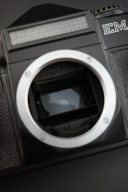 Zenit EM 35mm Film Camera + Helios 44M 2/58 + External LightMeter - Read Details