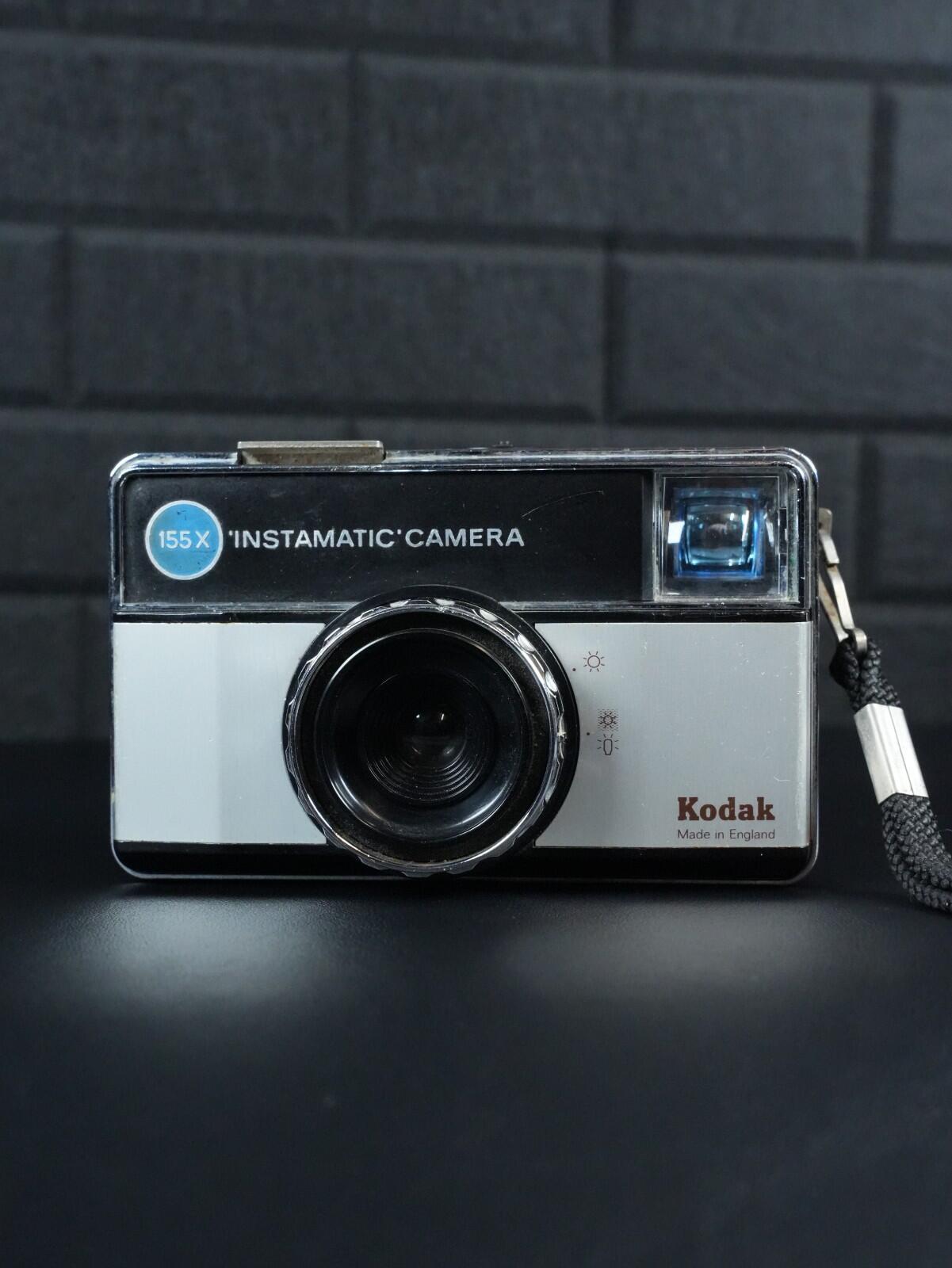 Kodak Instamatic 155X Vintage 1970's 126 Film Camera - Tested & Working