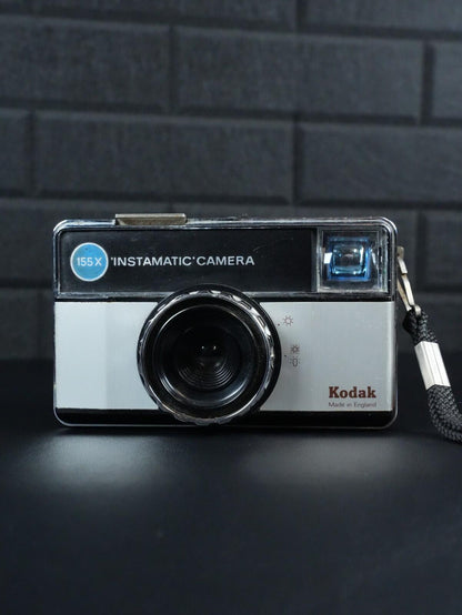 Kodak Instamatic 155X Vintage 1970's 126 Film Camera - Tested & Working