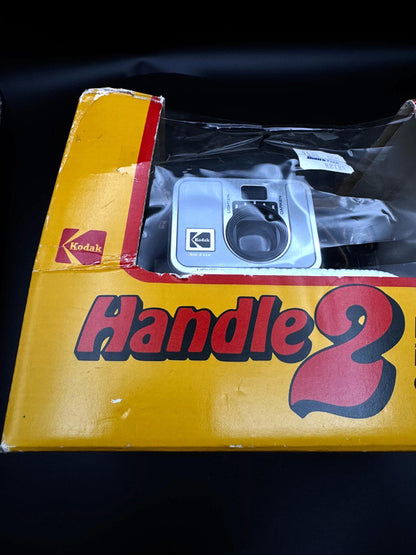 Vintage 1979 Kodak Handle 2 Instant Camera With Box & Manual - Untested