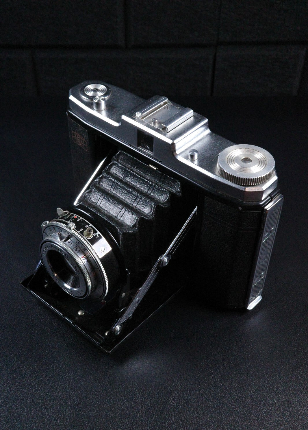 Zeiss Ikon Nettar 517/16 Vintage 1950's 120 Film Camera - Working - Heavy Fungus On Lens