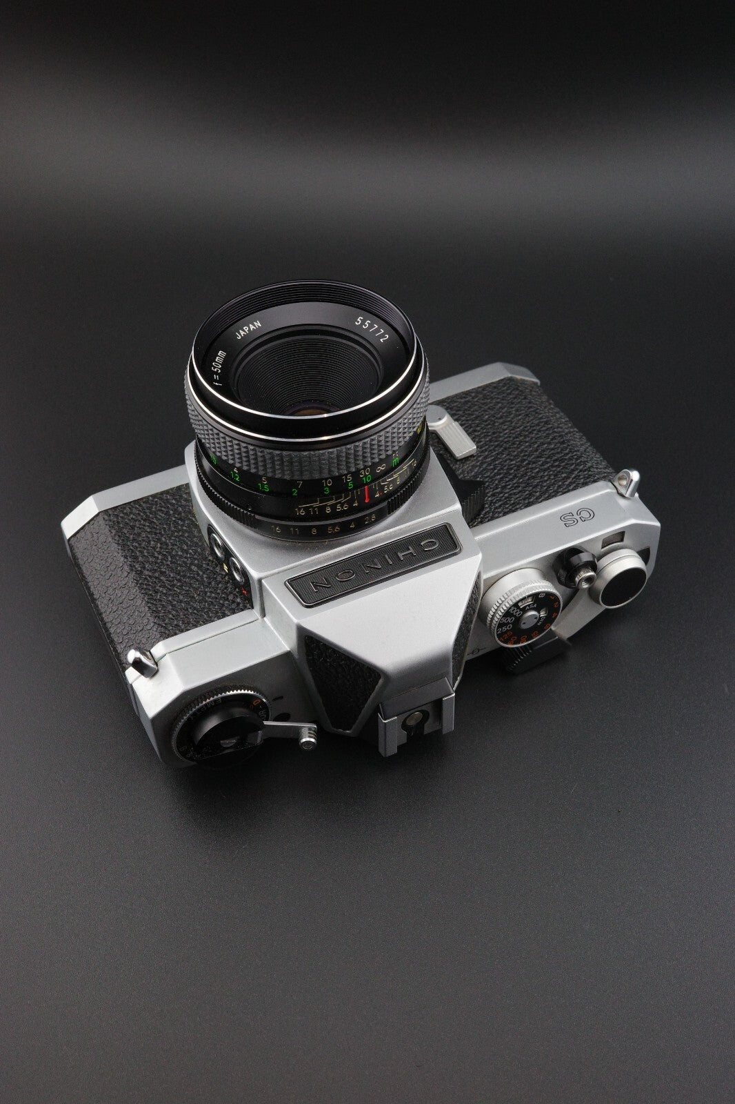 Vintage Chinon CS 35mm Film Camera, Helios Flash & 50mm 2.8 Lens - Fully Working