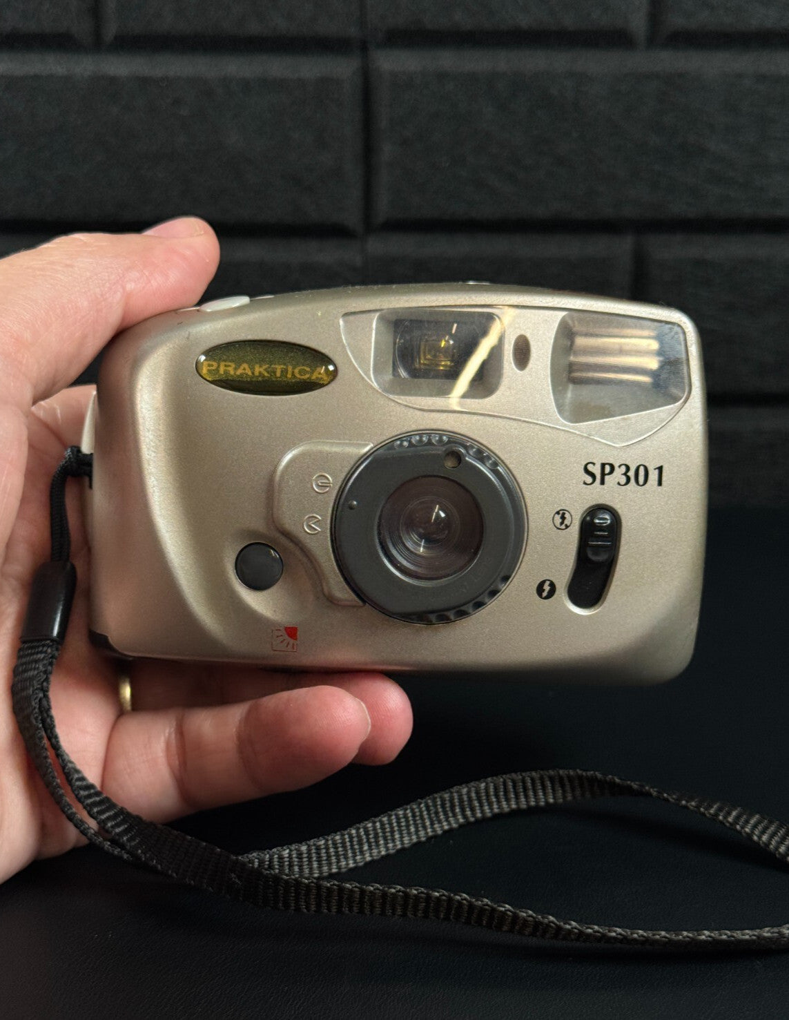 Praktica Sport SP301 Vintage 1990's Point & Shoot 35mm Film Camera - Working