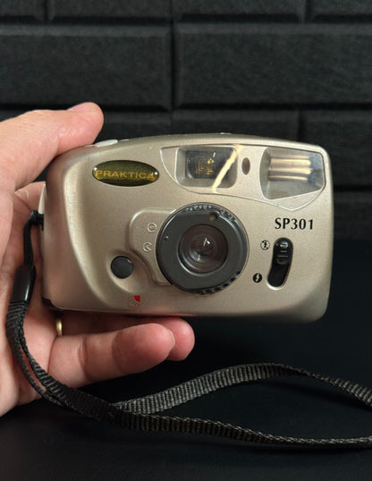 Praktica Sport SP301 Vintage 1990's Point & Shoot 35mm Film Camera - Working