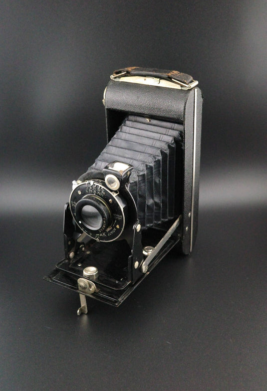Kodak Six-20 Junior Vintage 1930's 620 Folding Camera - Tested & Working VGC