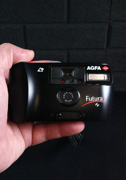 Agfa Futura FF Vintage 1990's APS Film Camera + Batteries - Tested & Working