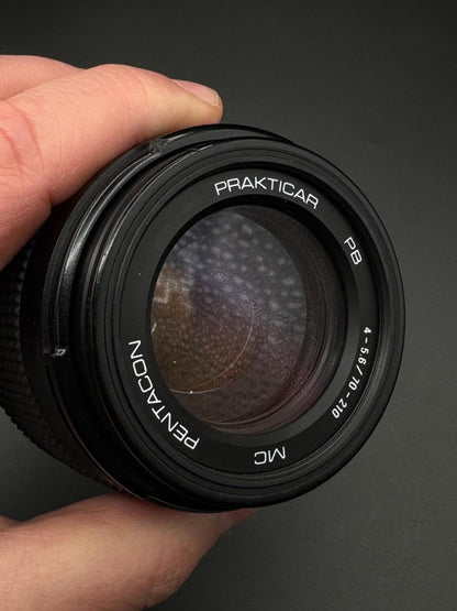 Vintage Prakticar Pentacon 70-210mm F4-5.6 Telephoto Zoom Lens - PB Mount - VGC