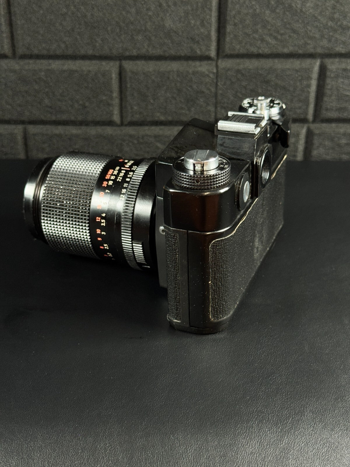 Zenit 12XP 35mm SLR Camera Zeiss Jena DDR 135mm Lens