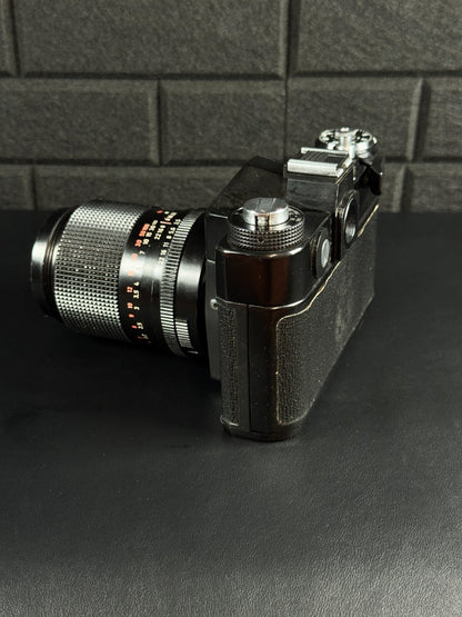Zenit 12XP 35mm SLR Camera Zeiss Jena DDR 135mm Lens