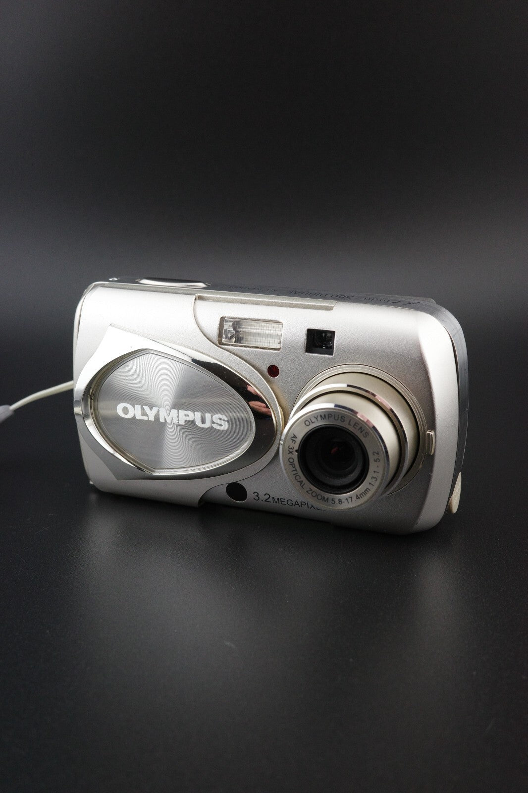 Olympus Mju 300 3.2MP Digital Camera + New Battery / Charger - Tested & Working