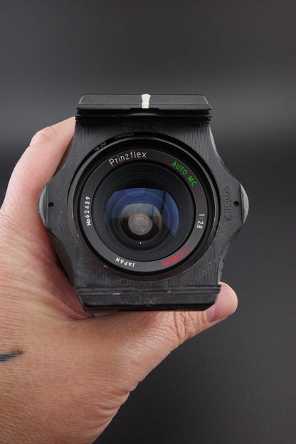 Prinzflex Auto MC 28mm f2.8 Wide Angle Lens - Pentax PK Mount + Cokin Filter Set