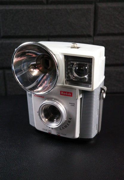 Kodak Brownie Starmite 1960's 127 Film Camera + Case & Instructions - Working
