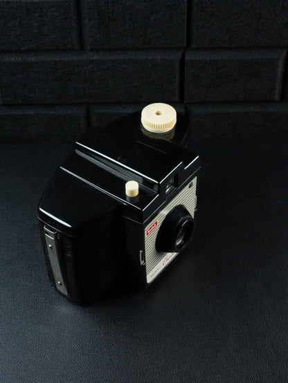 Kodak Brownie Cresta Vintage 1950's 120 Film Camera & Case - Working (Y509)