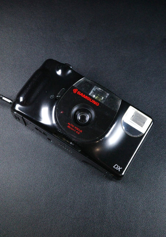 Samsung AF-200 Vintage 1990's 35mm Film Point + Shoot Camera - Tested & Working