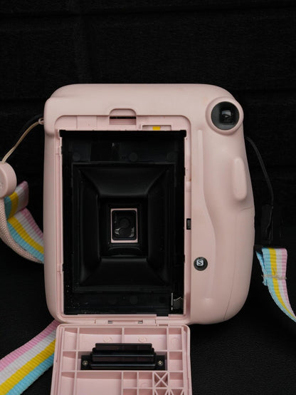 Fujifilm Instax Mini Pink 11 Instant Camera + Album & Batteries - Working