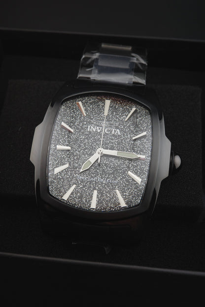 Invicta Lupah 50803 Men's Quartz Watch 47mm Black Stainless Steel - New & Boxed
