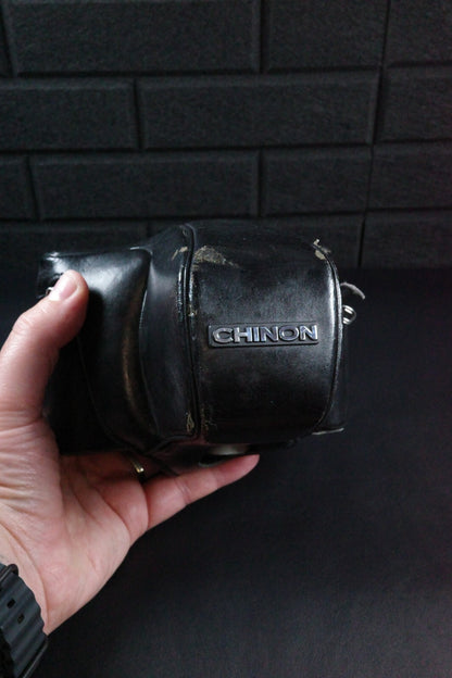Chinon CE-4 SLR 35mm Film Camera + Auto Chinon 50mm 1 .7 Faulty Spares or Repair