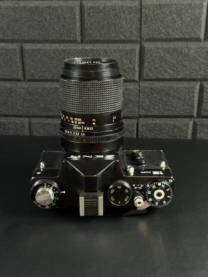 Zenit 12XP 35mm SLR Camera Zeiss Jena DDR 135mm Lens
