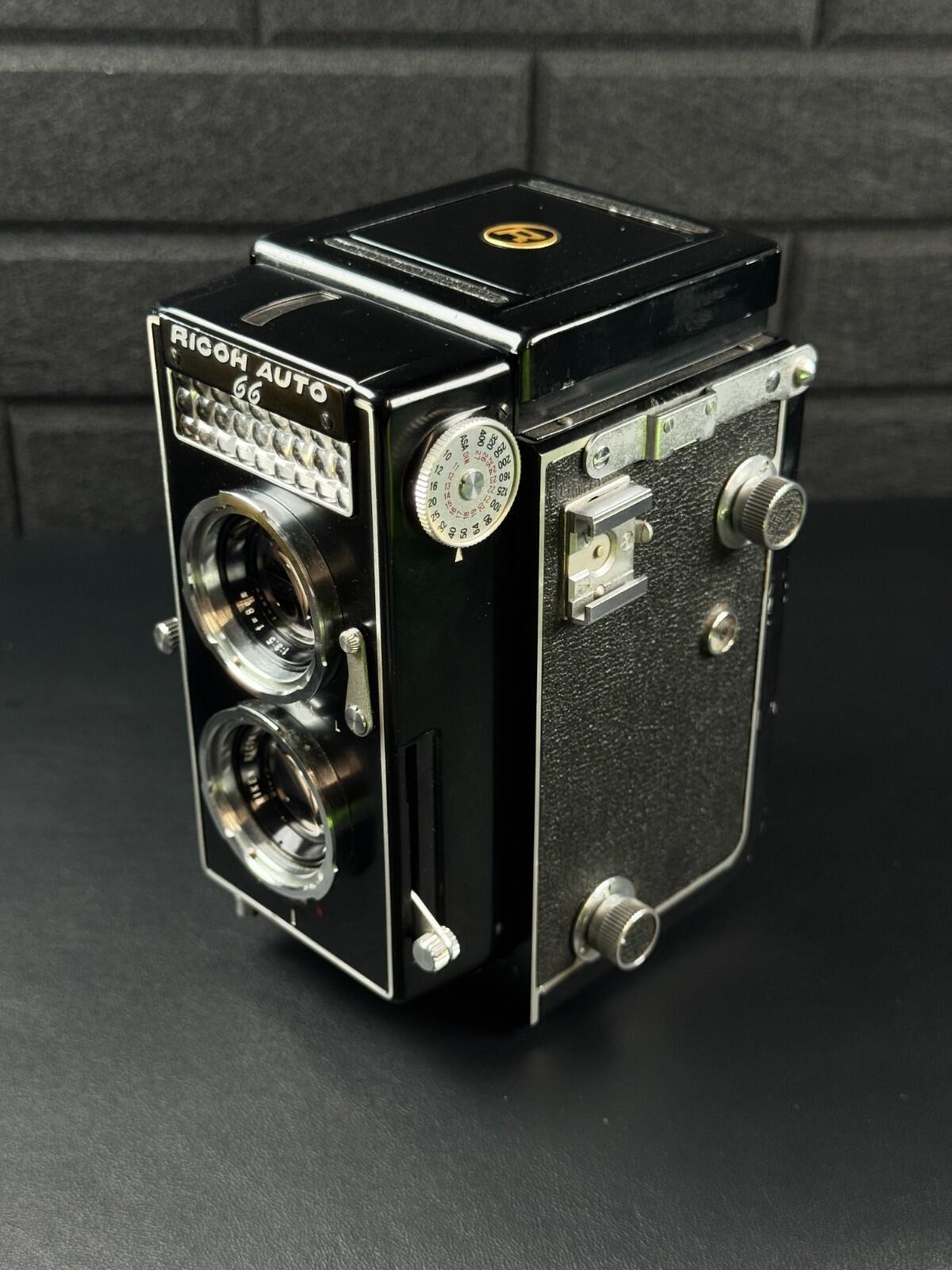Ricoh Auto 66 TLR 120 Film Camera & Case - Fully Working - Stunning Condition