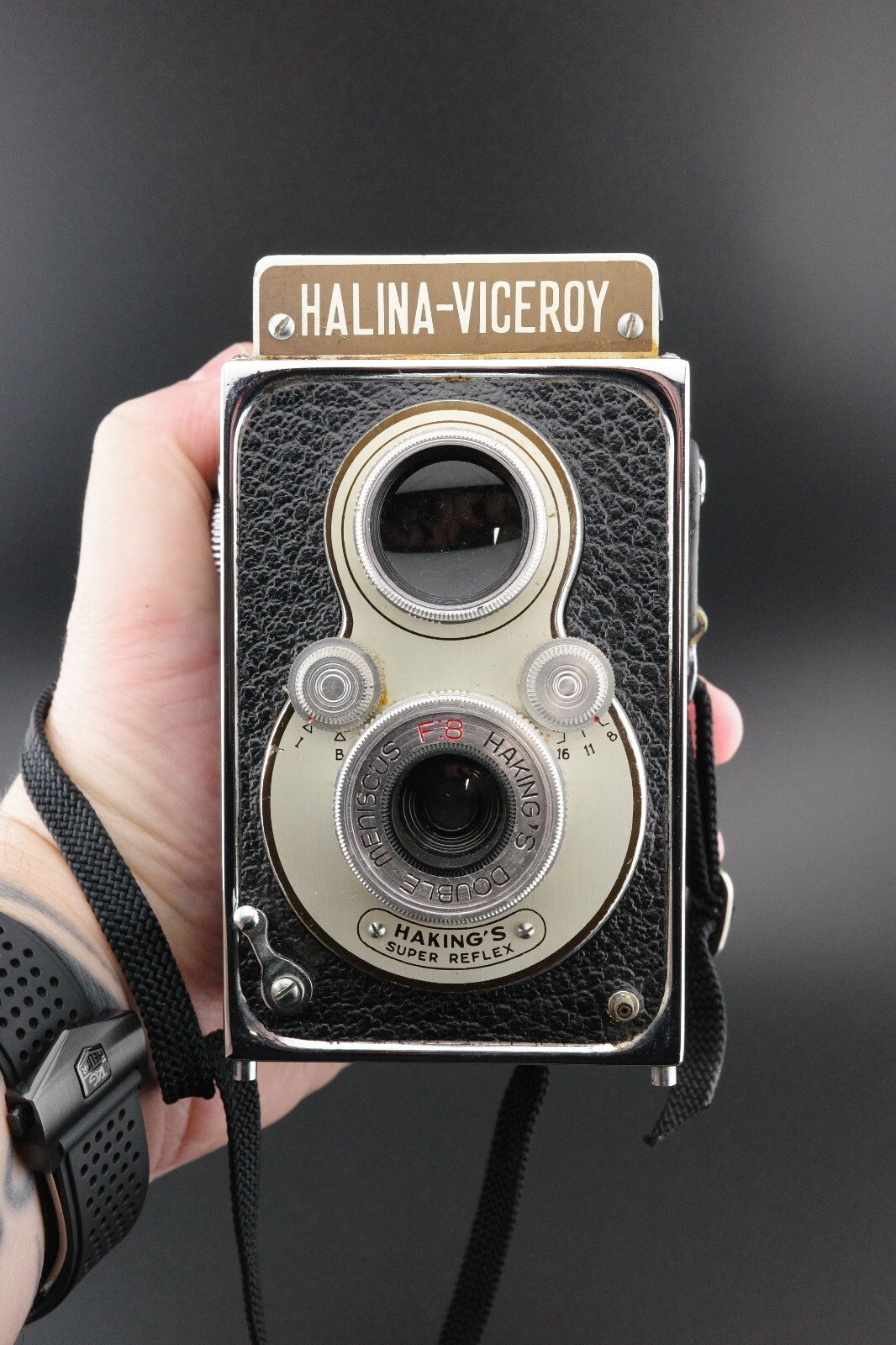 Halina Viceroy Vintage Hong Kong 1960's 120 Film 6x6 Camera - Tested & Working