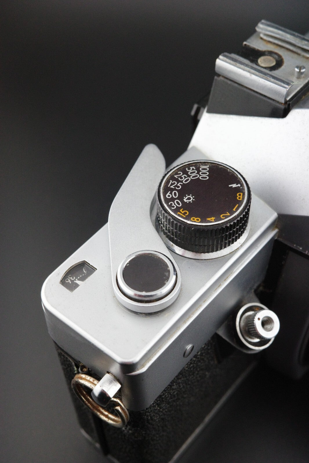 Praktica LB2 35mm SLR + Meyer Domiplan 50mm f2.8 M42 Film Film Tested & Working