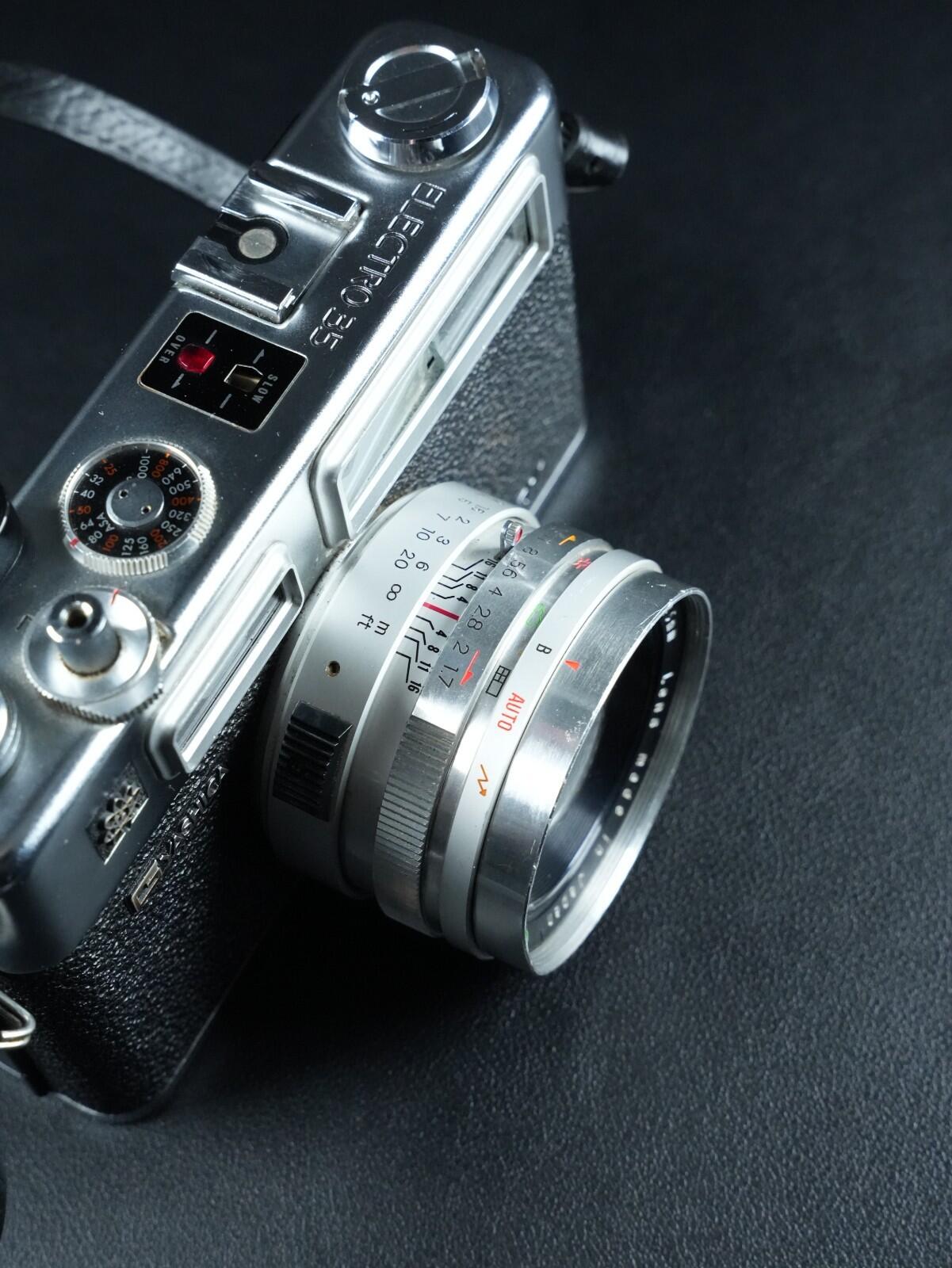 Yashica Electro 35 GSN Vintage 1970's 35mm Rangefinder Film Camera - Faulty W526