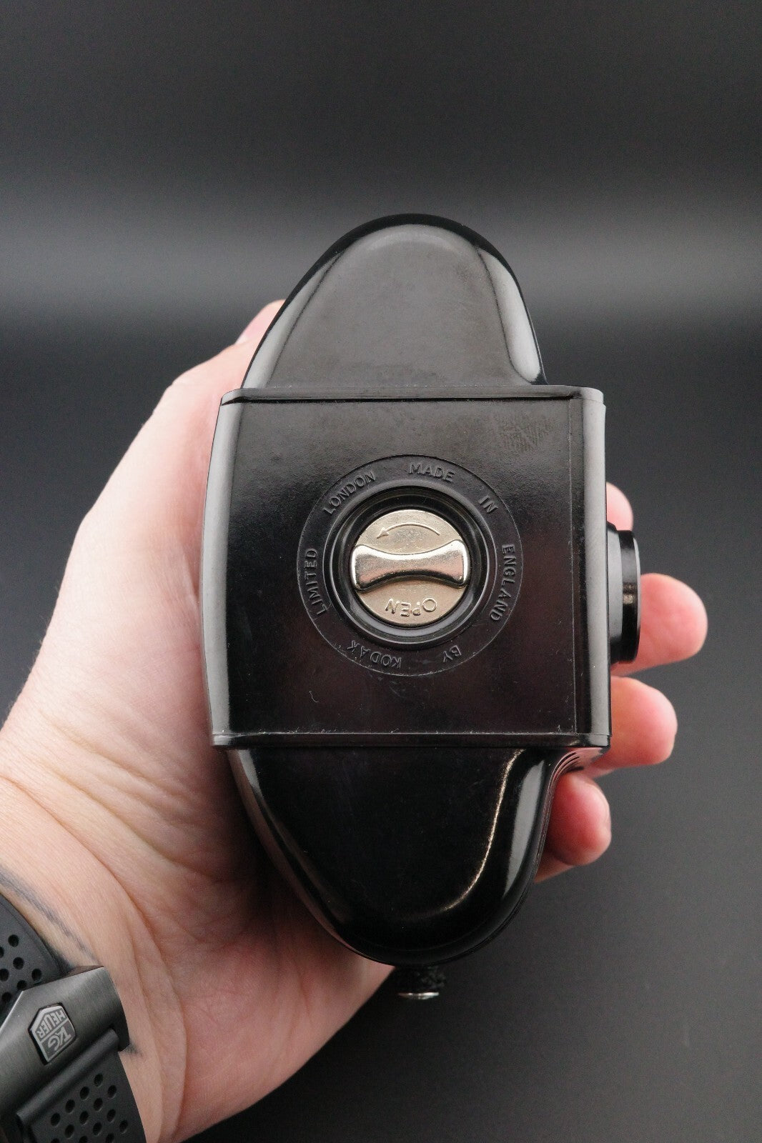 Vintage 1950's Kodak Brownie 127 Roll Film Camera With Case - Tested & Working