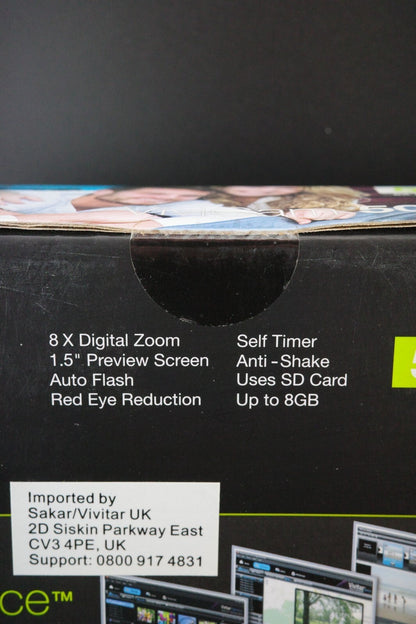 Vivitar ViviCam 5015 5.1MP Digital Camera Brand New Boxed Sealed Retro Y2K