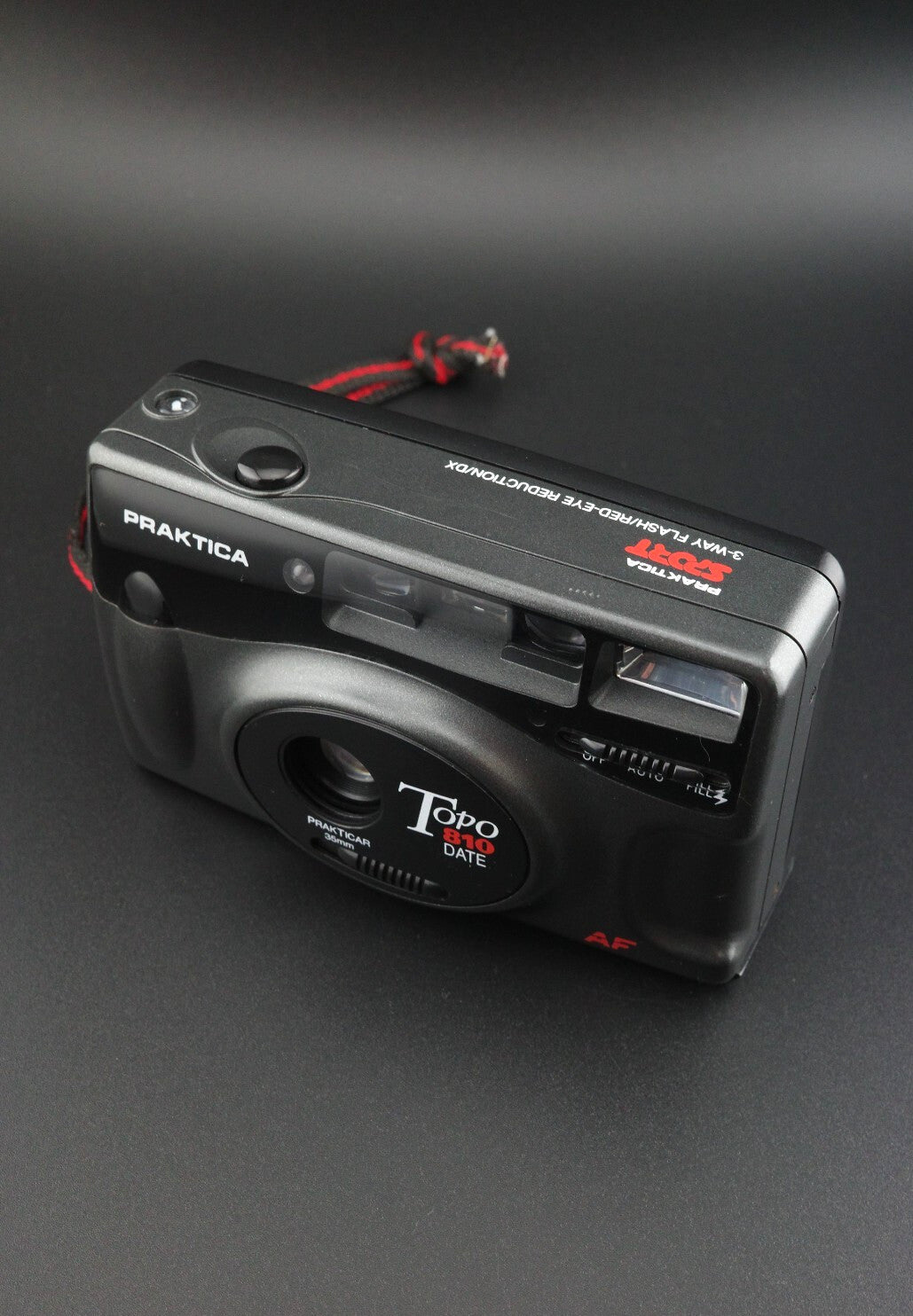 Praktica - Topo 810 Date Vintage 1990's 35mm Point & Shoot Film Camera - Working