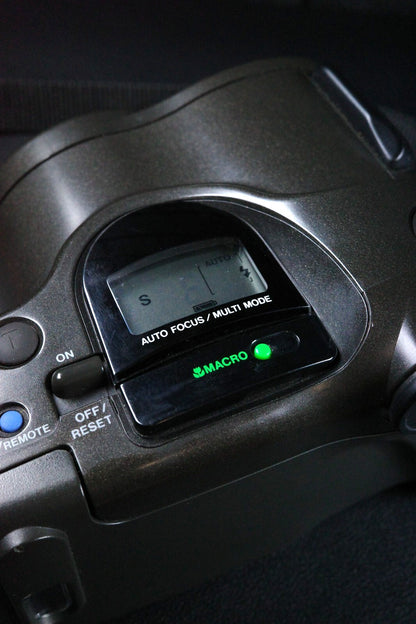 Olympus AZ-330 Superzoom Vintage 1990's 35mm Camera + Batteries - Working VGC