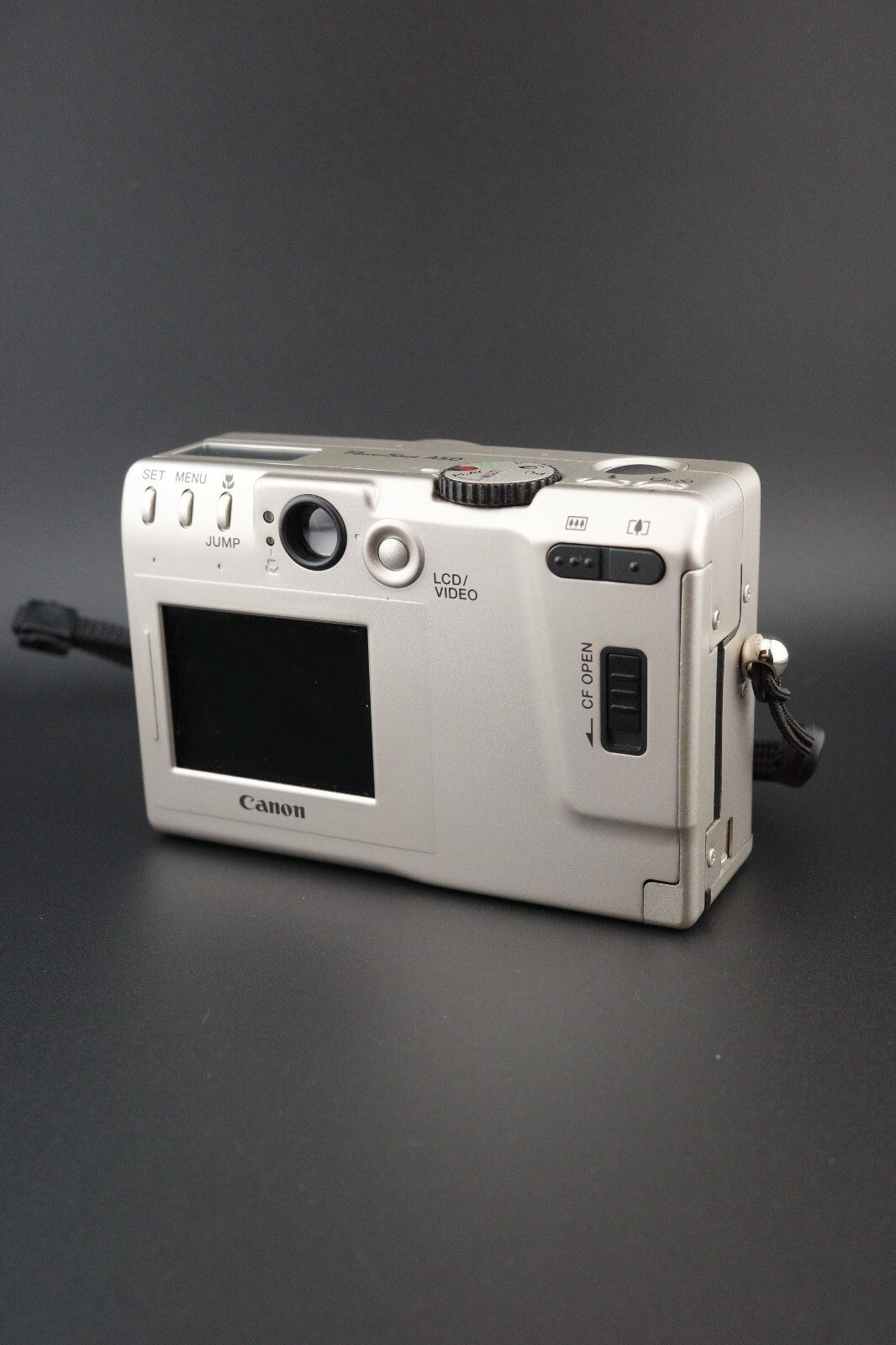 Canon PowerShot A50 1.3MP CCD Vintage Digital Camera + CF Card Tested & Working