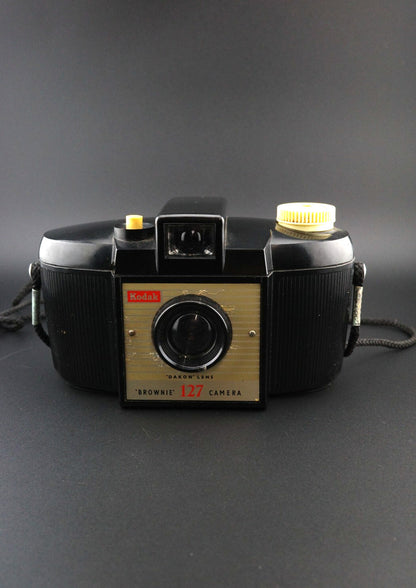 Kodak Brownie Vintage 1950's 127 Roll Film Camera - Tested & Fully Working